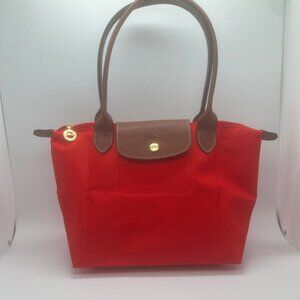 LongChamp Red tote bags Travel Bag